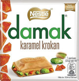 Nestle Karamel Krokan Çikolata 60 gr 12 Adet