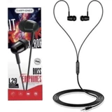 Royaleks L29 Kulak İçi Kablolu Bluetooth Kulaklık Siyah
