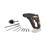 Worx WX390.9 5000 darbe/dk 1.6 kg Akülü Şarjlı Kırıcı Delici Matkap