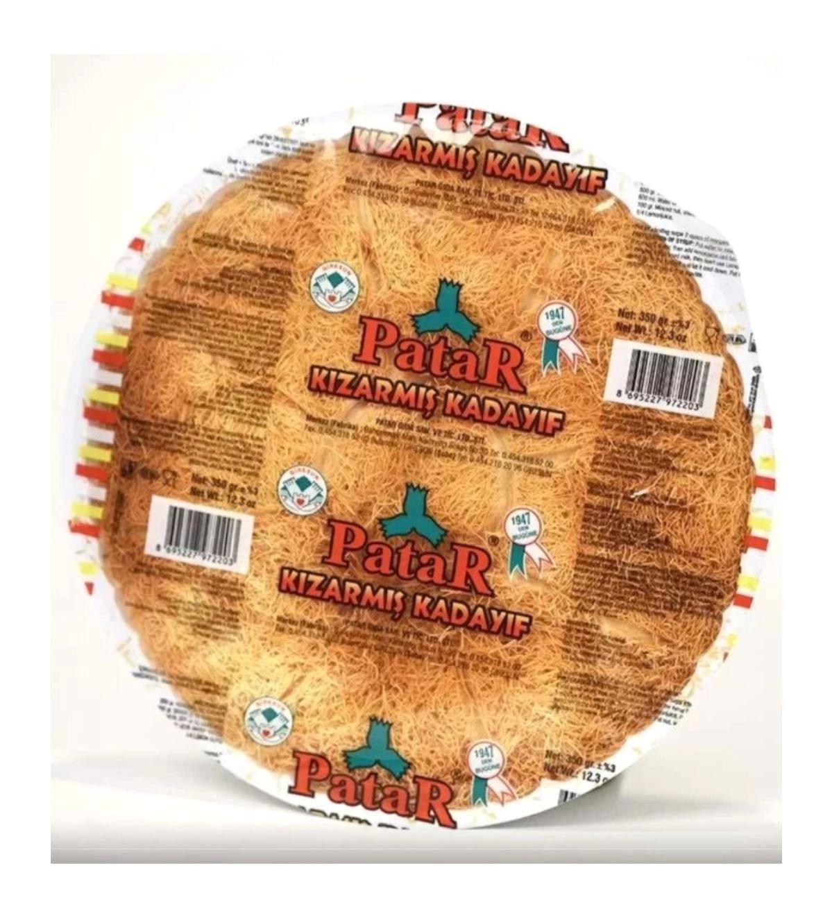 Patar Daire Kızarmış Tel Kadayıf 350 gr