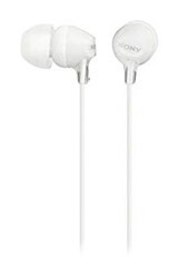 Sony MDR EX15LPW Silikonlu Mikrofonlu 3.5 mm Jak Kablolu Kulaklık Beyaz