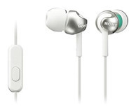 Sony MDR EX110AP Silikonlu Mikrofonlu 3.5 mm Jak Kablolu Kulaklık Beyaz