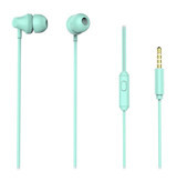 Rampage SN R99 Silikonlu Mikrofonlu 3.5 mm Jak Kablolu Kulaklık Turkuaz