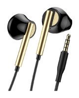 Linktech H64 Silikonsuz Mikrofonlu 3.5 mm Jak Kablolu Kulaklık Siyah
