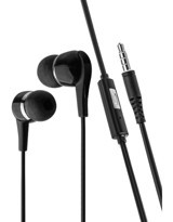 Ally BSB 125I Silikonlu Mikrofonlu 3.5 mm Jak Kablolu Kulaklık Siyah