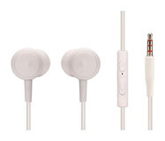 Soultech KK012B Silikonlu Mikrofonlu 3.5 mm Jak Kablolu Kulaklık Beyaz
