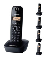 Panasonic KX-TG 1611 Ekranlı Kablosuz Telsiz Telefon