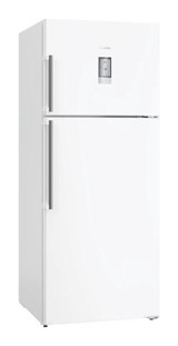 Siemens KD76NAWE0N Çift Kapılı No Frost E 542 lt Rustik Beyaz Üstten Donduruculu Kombi Tipi Buzdolabı