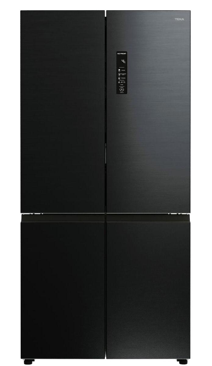 Teka RMF 77960 4 Kapılı No Frost E 522 lt Rustik Siyah Alttan Donduruculu Gardrop Tipi Buzdolabı