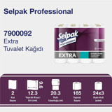 Selpak Professional Extra 2 Katlı 3x24'lü Rulo Tuvalet Kağıdı