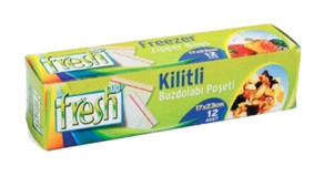 Freshup Kilitli Buzdolabı Poşeti 12'li