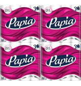 Papia 3 Katlı 128'li Rulo Tuvalet Kağıdı