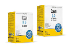 Ocean D3 K2 Vitamin Sıvı Yetişkin Vitamin 2x20 ml