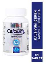 Leeroy Calcium Yetişkin Vitamin 120 Adet Tablet