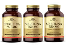 Solgar Spirulina Yetişkin Vitamin 3x80 Adet Kapsül