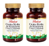 Balen Gotu Kola At Kestanesi Üzüm Çekirdeği Yetişkin Vitamin 2x60 Adet Kapsül