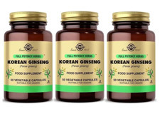 Solgar Korean Ginseng Yetişkin Vitamin 3x50 Adet Kapsül