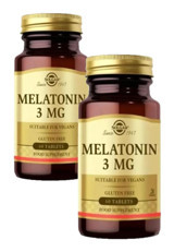 Solgar Melatonin Yetişkin Vitamin 2x60 Adet Tablet