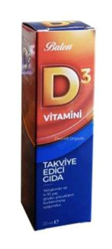 Balen D3 Vitamini Sıvı Yetişkin Vitamin 15 ml