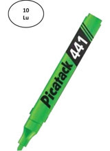 Picatak 441 10'lu Neon Yeşil Fosforlu Kalem