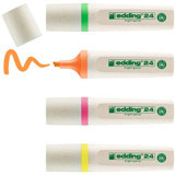 Edding 24 Ecoline 4'lü Neon Renkli Fosforlu Kalem Seti