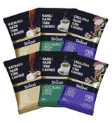 Shazel Karışık Türk Kahvesi 6x100 gr Set