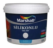 Marshall Su Bazlı Silikonlu Mat İç Cephe Boyası 2.5 lt Gelin Teli