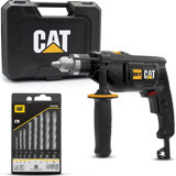 Cat DX17.1 750 W Darbeli Elektrikli Profesyonel Matkap + 8 Parça Aksesuar