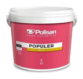 Polisan Popüler Su Bazlı Plastik Mat İç Cephe Boyası 10 kg Gizemli Bej