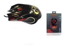 Owwotech Polygold OW-8812 RGB Ergonomik Makrolu Kablolu Siyah Optik Gaming Mouse