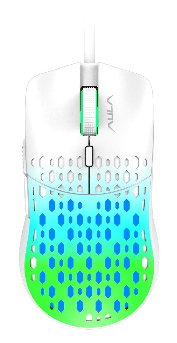 Aula S11 Pro RGB Ergonomik Makrolu Kablolu Çok Renkli Optik Gaming Mouse