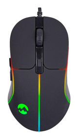 Everest Rage X3 RGB Makrolu Kablolu Siyah Optik Gaming Mouse