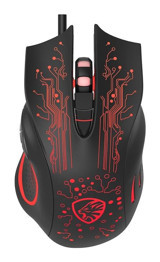 Hytech HY-X8 Eagle RGB Ergonomik Makrolu Kablolu Siyah Optik Gaming Mouse