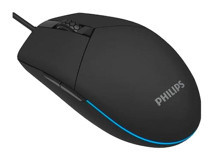 Philips G304 RGB Makrolu Kablolu Siyah Optik Gaming Mouse