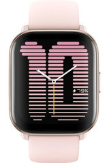Amazfit Active Tansiyon Ölçen Kadın Dikdörtgen Pembe Silikon Akıllı Saat