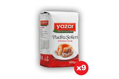 Yazar Pudra Şekeri 9x500 gr