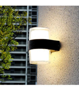 Apliqa CT-7048 Plastik LED Aplik Bej