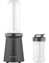 Grundig Kb 4134 Tdx Dark Inox 380 ml Plastik Kişisel Buz Kırıcı 600 W 3 Bıçaklı Smoothie Blender Siyah