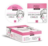 BEAUTY DERM Göz Maskesi Pembe Hidrojel Maske 60 adet Şişkinliği Azaltır