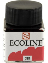 Royal Talens Ecoline 318 Tüp Sulu Boya Carmine