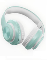 Blue Spectrum P68 Tek Mikrofonlu 5.0 Silikonsuz Gürültü Önleyici Kablosuz Kulak Üstü Bluetooth Kulaklık