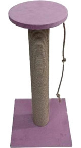 Bedspet Oturaklı 70 cm Kedi Tırmalama Tahtası Pembe