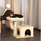 Nursoft Oturaklı Oyuncaklı 48 cm Kedi Tırmalama Tahtası