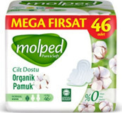 Molped Pure & Soft İnce 46'lı Hijyenik Ped 6 Adet