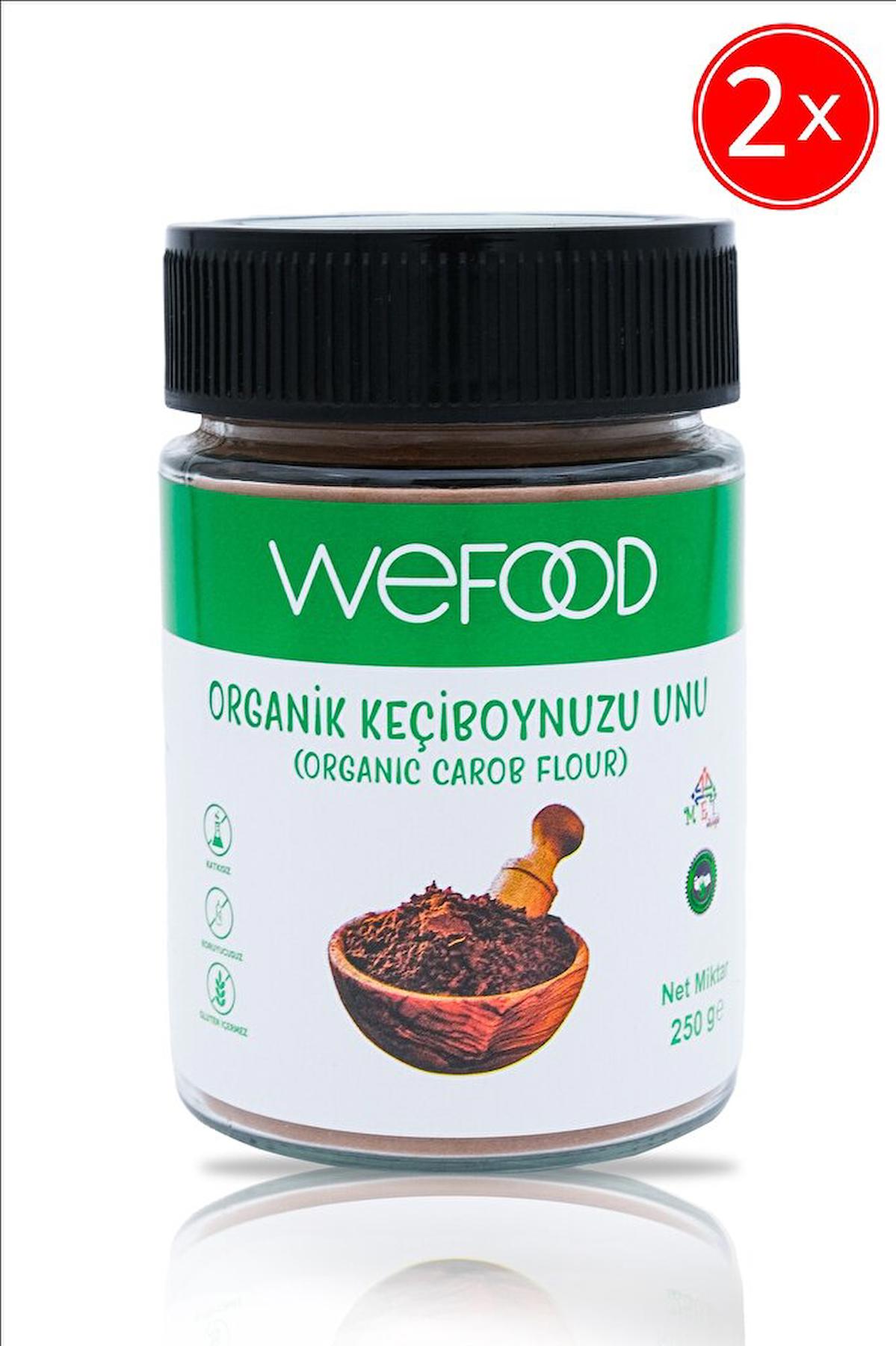 Wefood Organik Keçiboynuzu Unu 2x250 gr