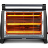 Kumtel LX-2832 1500 Watt Ayaklı Quartz Isıtıcı Siyah