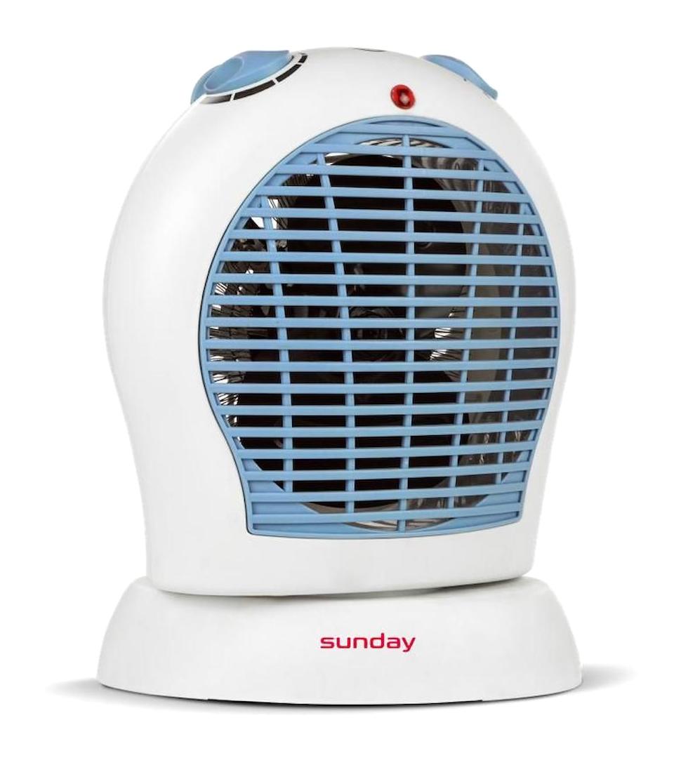 Sunday 2000 Watt Ayaklı Fanlı Isıtıcı Beyaz