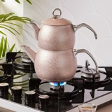 Karaca Steel Plus Granit Çaydanlık Rose