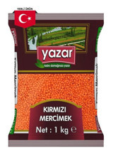 Yazar Yerli Kırmızı Mercimek 1 kg