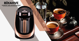 Stilevs BiKahve 1 Hazneli 4 Fincan Közde Kahve Tadında 600 W Bakır Türk Kahvesi Makinesi